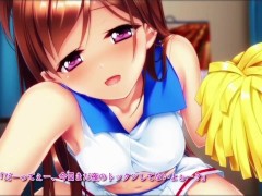Video amateur high school student teen　Cheerleader　Outdoor sex　Anime　game