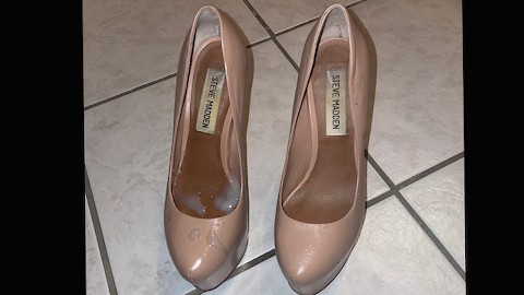 Girlfriends Steve Madden Heels Cummed