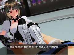 Ultimate fighting girl 2 Defeat Scene - Screenshot 4 of 16 - Femdom Hentai Game