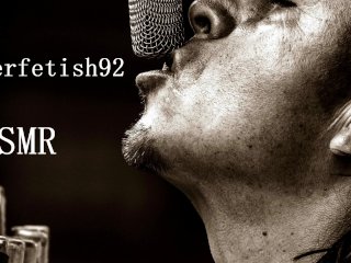 ASMR - hombre con enorme vergase masturba hasta venirse en tu cara, voz sexygimiendo en tu oído