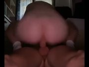 Preview 4 of Slutty college teen rides hard cock till it cums