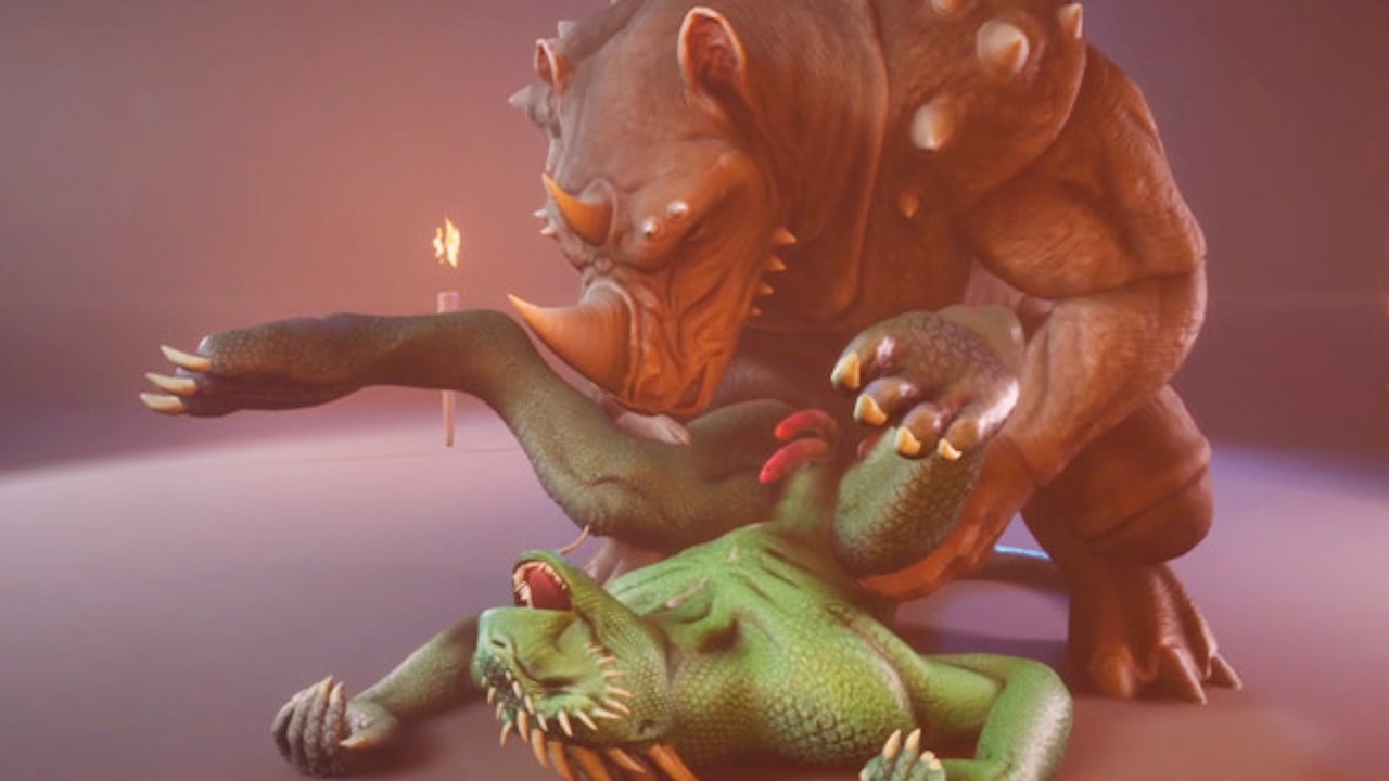 Furry reptile gay porn