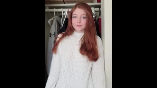 Titty Drop A 19-Year-Old Redhead Is A Completely Innocent Person