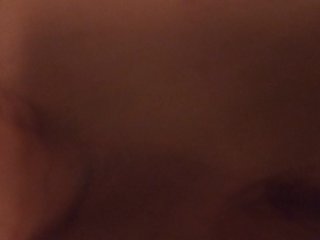 Post op Fuck machine cum close up