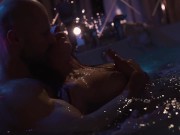 Preview 5 of New Year's Eve in the jacuzzi ... Happy and hot new year for you