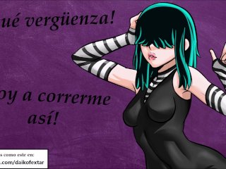 JOI hentai con Lucy. Sexo en laprimera cita.