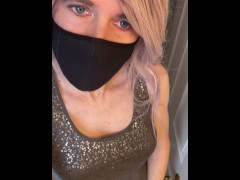 Stroking my clitty - Screenshot 1 of 16 - Crossdresser