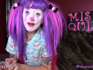 Clown Girl in Hustler Magazine