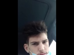 Smoking cart while listening to rap