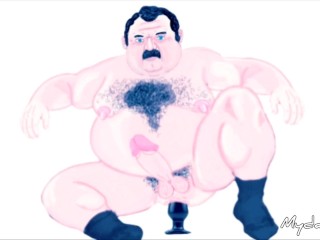 Chubbybear Daddy Mature - Desenhos Animados De Vídeos De Sexo Gay