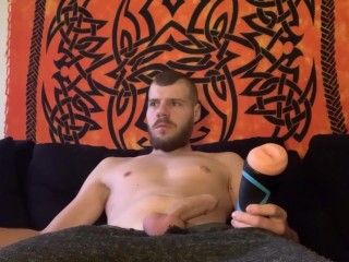 Sam Samuro - Cumming to Fast with Pulsating Dick in my Toy 🙀