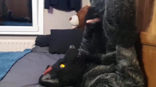 The Horny Murrsuiter Can't Stop Himself From Giving Himself A Handjob And Putting Cum In His Own Maw