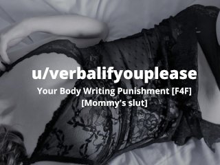 [F4F] Mommy WritesOn Your Body [British Lesbian_Audio]