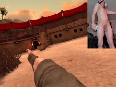 Nude Gladiator life ep2 taking a nude stroll