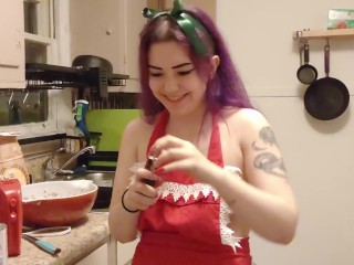 Шлюха печет рождественское печенье рецепт включен