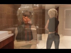 Midnight Paradise Part 66 - Two Blonde Bombshells Make Me Cum Hard - Screenshot 7 of 16 - Cartoon