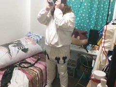 PVC Penguin Cosplay Gasmask Breathplay Sissy Hump Inflatable - Screenshot 1 of 16 - Breath Control