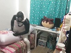 PVC Penguin Cosplay Gasmask Breathplay Sissy Hump Inflatable - Screenshot 9 of 16 - Pvc