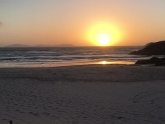 Sand is squeaking reminds me of our squeaking bed - Manlyfoot Road trip 