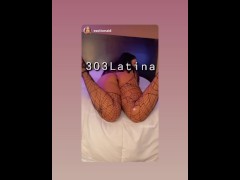 TOO X RATED FOR INSTAGRAM 303LATINA GOT DISABLED