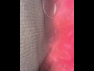 blowjob, red head, vertical video, amateur