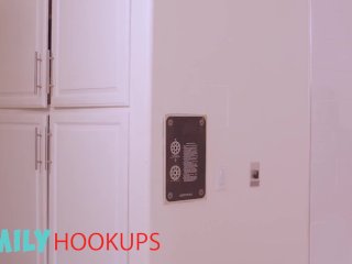 Family Hook Ups - Naughty Step-Brother Catches His Sexy Step-Sister Natalie Knight Masturbating screenshot number 1