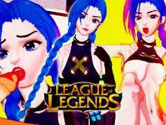 JINX LEAGUE OF LEGENDS ARCANE HENTAI