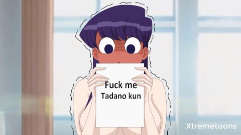komi-san quiere que Tadano se la coja - komi-san no puede comunicarse - (Hentai parodia)