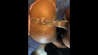 Ebony Big Ass Ts Gives Dl Thug Some Wet Pussy Backshots Onlyfans