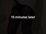Preview 3 of I got a call from a friend and I couldn't stand the pee, so I peeed from the top of my tights
