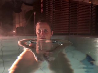 Riskanter Handjob in einem öffentlichen Pool - Ich holte Marc im Schwimmbad einen runter