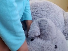 Plushie masturbation new fluffy!