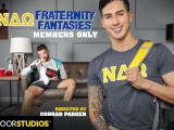 NextDoorStudios - Sexy Frat Boy Kian Kane Allows Study Buddy To Use His Holes