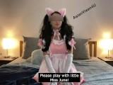 Japanese French maid fucks her face with a fuck machine. Follow AsianVixen4U on OnlyFans and Fansly!