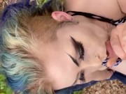 Preview 4 of Cock sucker gets face fucked