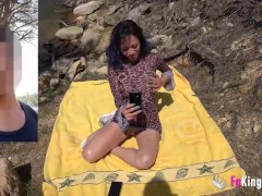 When Noa goes to the bech, good things are bound to happen! - Screenshot 4 of 16 - Blowjob