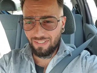 she gets fucked in the blue car