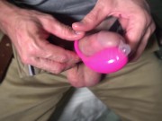 Preview 3 of Daddy Plays with Mommy's Toy and Cums Hard!