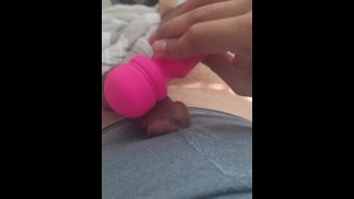 Using Wifey's Toy to Cum