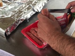 Wet weather means indoor fun public restroom & barefoot BBQ in the park - Manlyfoot roadtrip