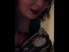 Shoving my Huge Tits in my fiancé’s face 