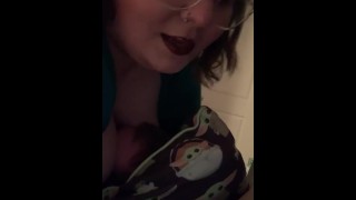 Shoving my Huge Tits in my fiancé’s face 