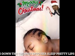 Video Big black Xmas Santa Gives teen BBC DESTROYS HER PUSSY AND THROAT 