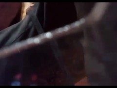 Grab the nearest thing to me and release a big piss stream. POV