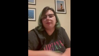 Bbw training ass hole with vibrator