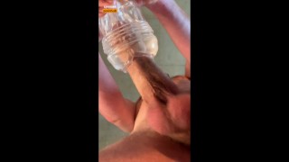 Fleshlight Too Tight For My Big Dick - I Cum So Fast And Hard