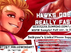 My Hero Academia HAWKS GOES REALLY FAST!!! - Female Pronouns art:bludwingart