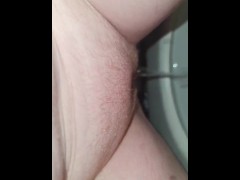 Horny Pissing in the toilet