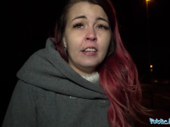 Video Public Agent Sexy Red Haired Local Woman Seeks Help but Gets Fucked Hard
