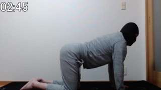 Ketsuiki Vs Yoga Part 2 Hold Back Your Butt For 3 Minutes With Cat Stretch